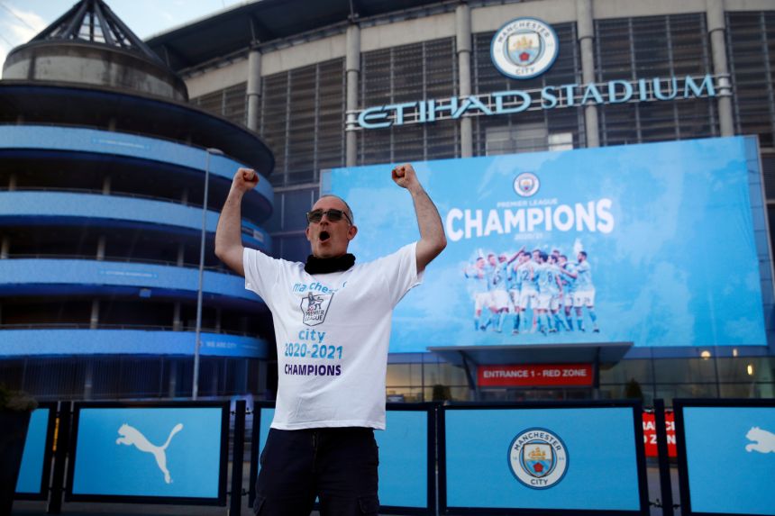 Man City Confirmed League Champions After Man Unired's Loss