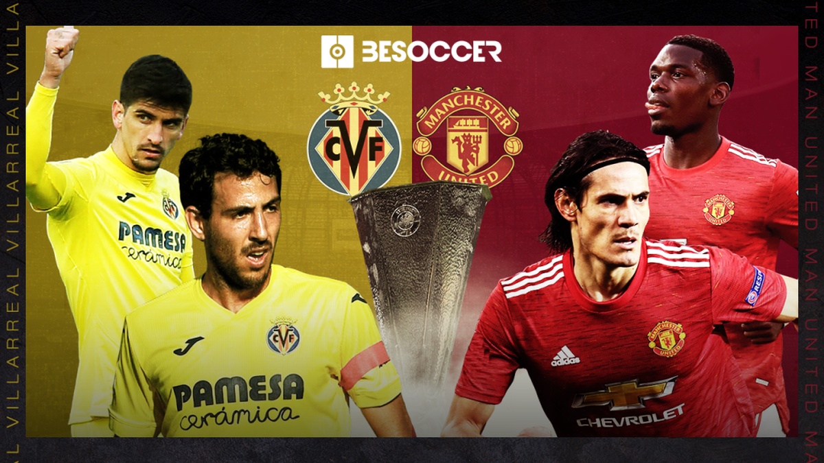 Manchester United and Villarreal in Europa League final