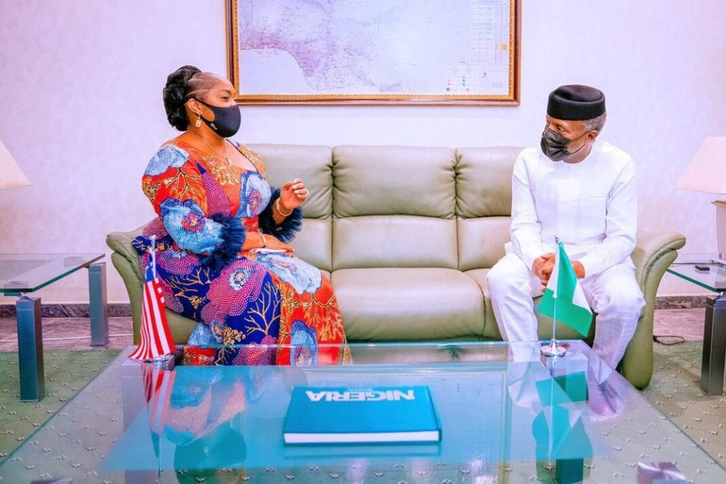 Osinbajo Hosts Liberian Vice President