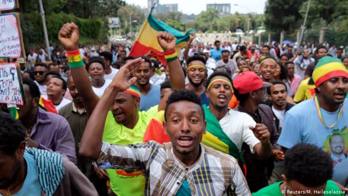 Tigray Conflict Thousands Attend Anti-US Rally In Ethiopia