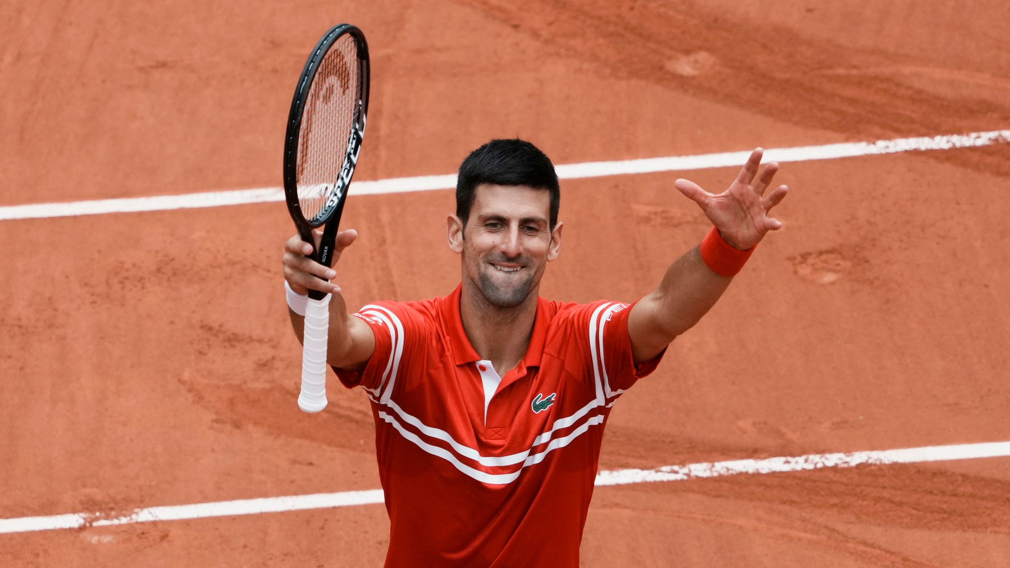 Djokovic To Face Musetti In French Open Last 16