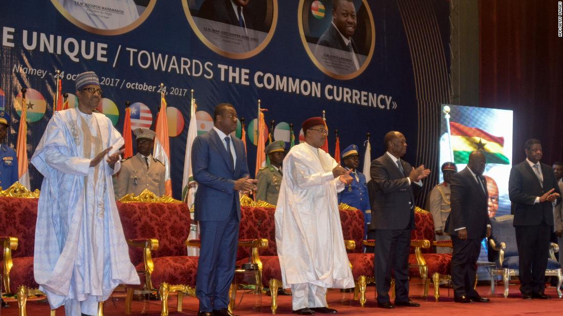 ECOWAS Leaders Agree On New Single Currency Plan
