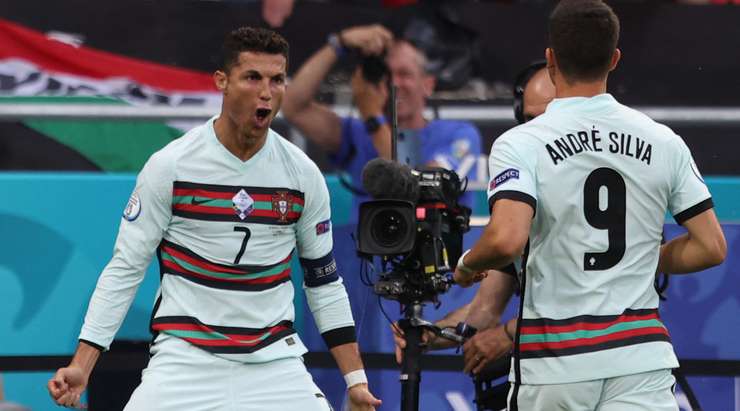 Euro 2020 Ronaldo's Double For Portugal Sets European Record