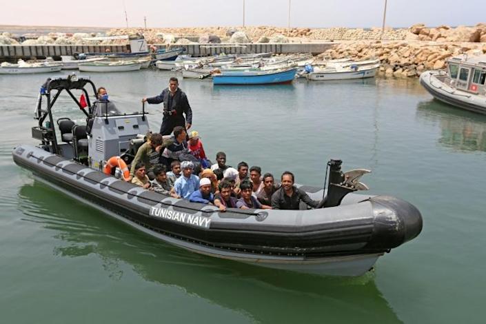 Over 170 Migrants Rescued At Sea By Tunisian Navy