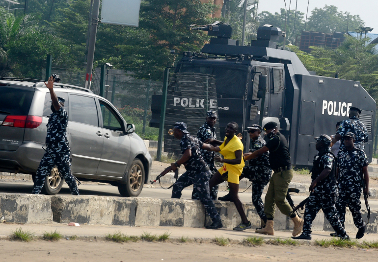 Police Arrest 5 'Democracy Day' Protesters In Lagos