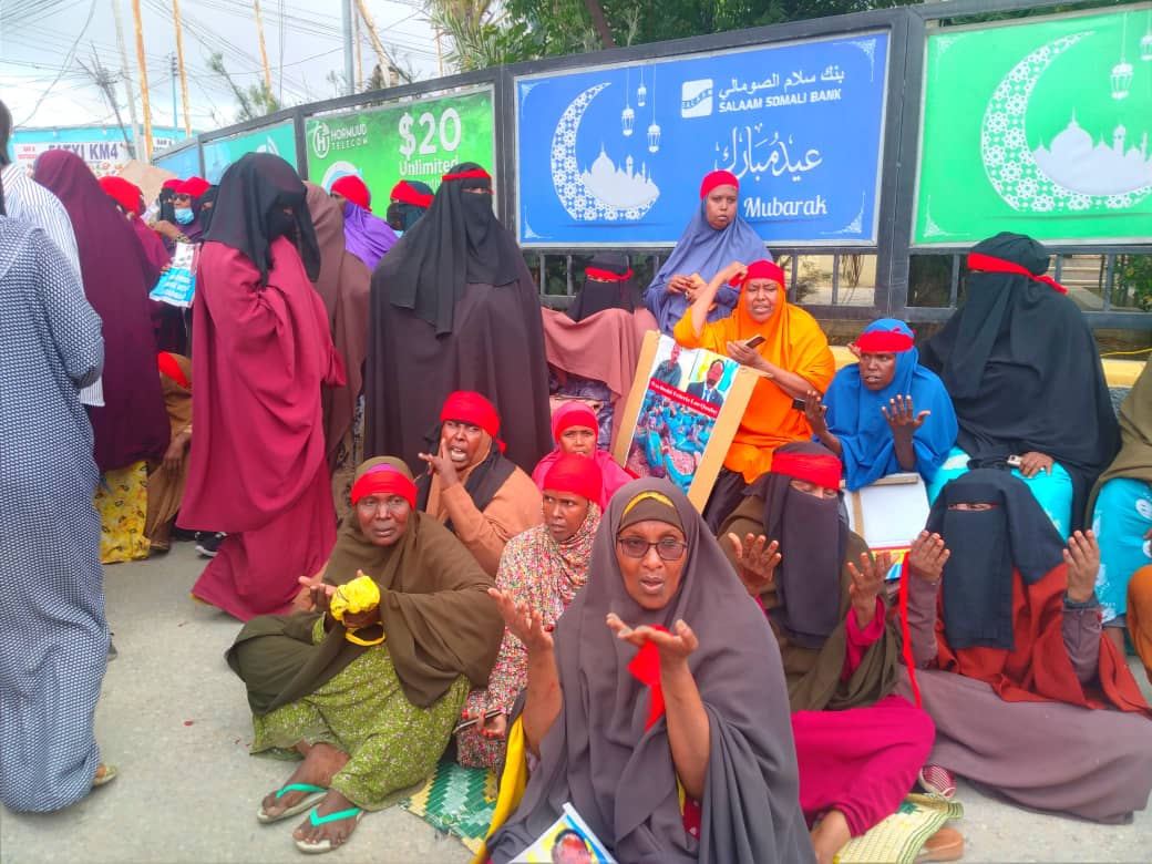 Somali Mothers Protest Over Missing Recruits