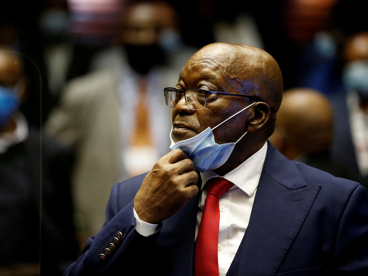 Zuma, Ex-South African President, Sent To Prison