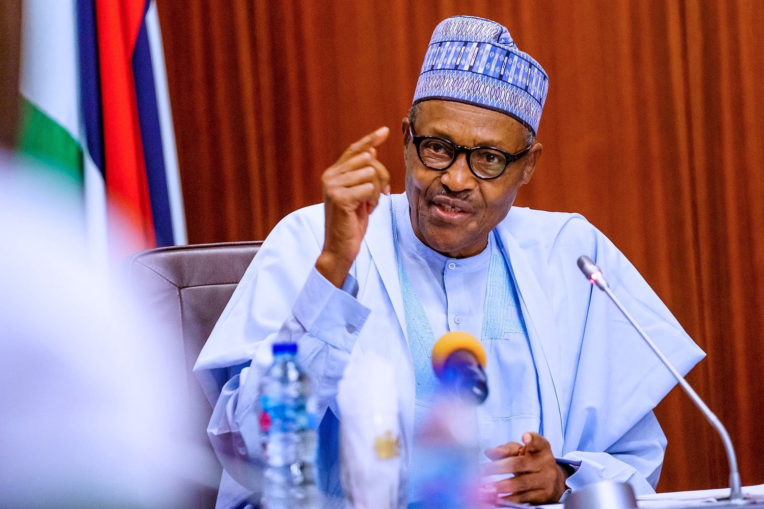 Nigeria Has Remained Together Only By God’s Grace – Buhari