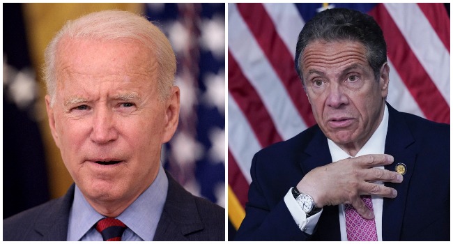 Harassment Report Biden Asks New York Governor To Resign