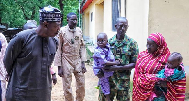 Nigerian Army Hands Over Another Chibok Schoolgirl To Zulum