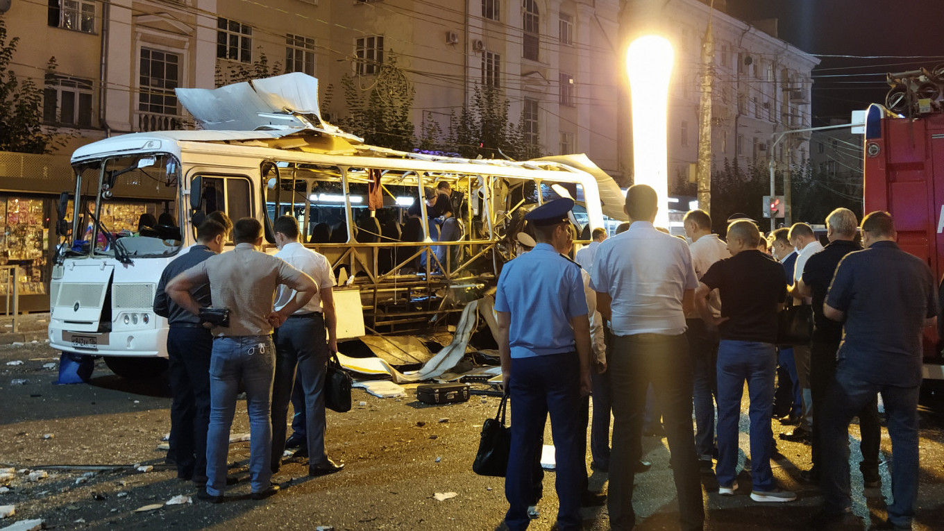 Two Dead, 17 Injured After Explosion On Russian Bus