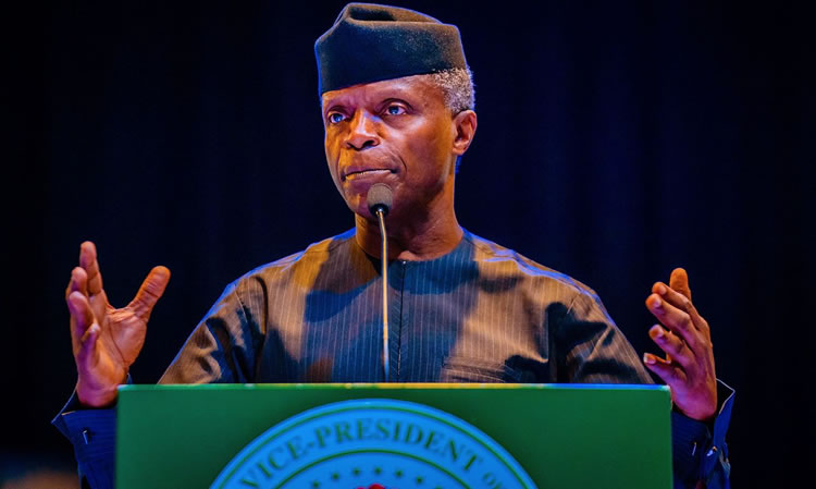 You Can’t Make Changes Without Joining Politics – Osinbajo