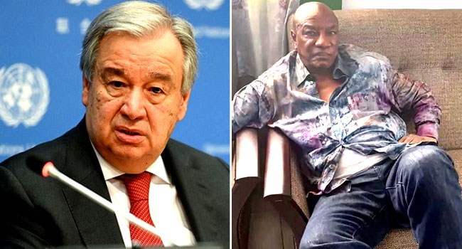 UN Chief Condemns Military ‘Takeover’ In Guinea