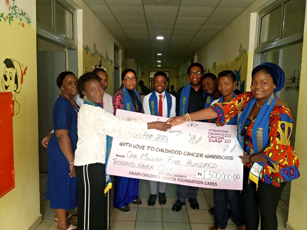 Foundation Donates ₦6m To Children With Cancer