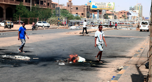Sudan Security Moves To Break Up Protests