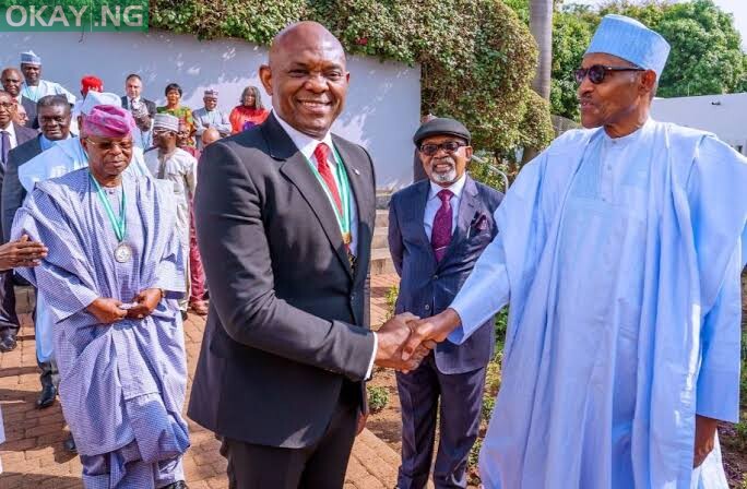 Nigeria Would Always Be Proud of Tony Elumelu — Buhari