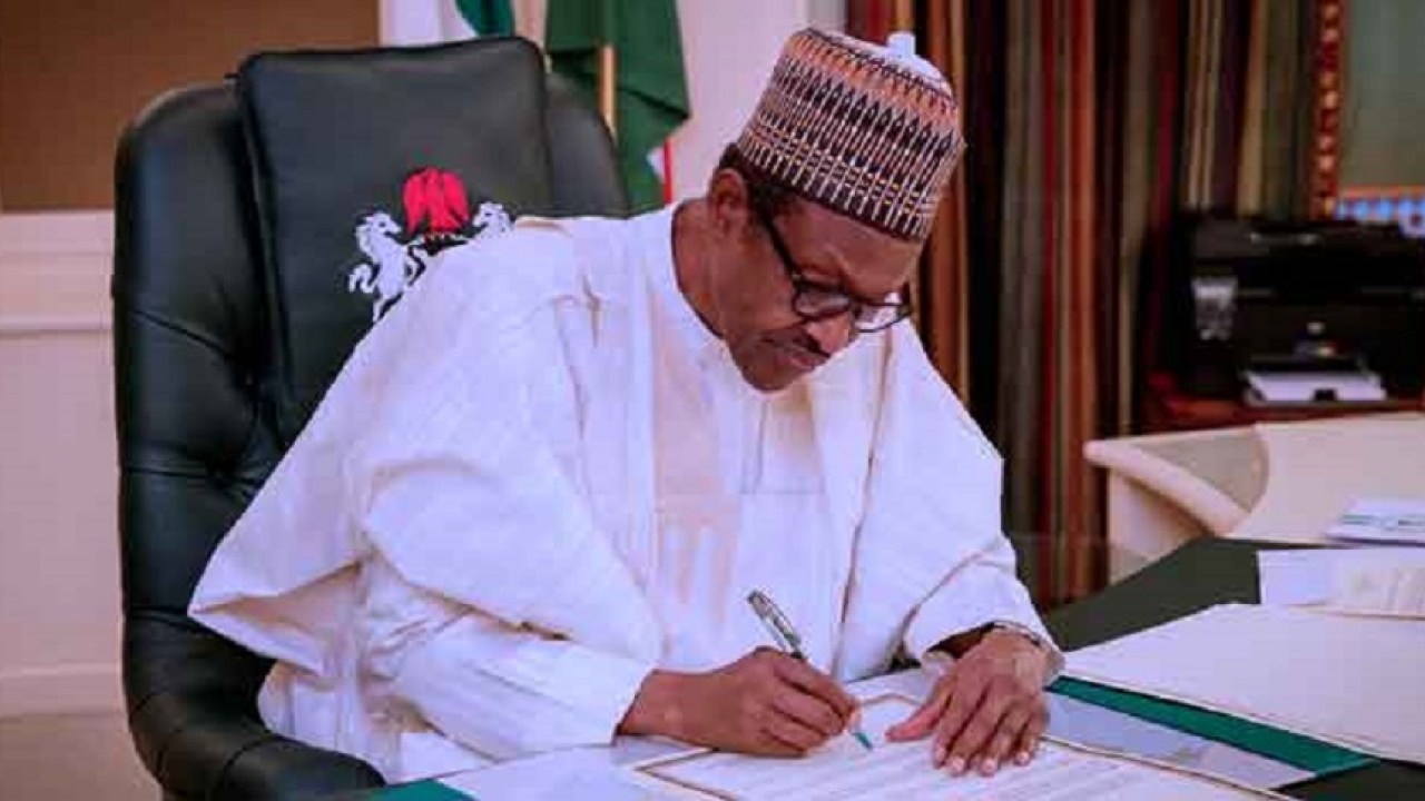 President Buhari Signs Climate Change, AMCON Bills Into Law
