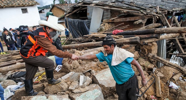 Peru Earthquake Injures 12, Leaves Over 2,400 Homeless