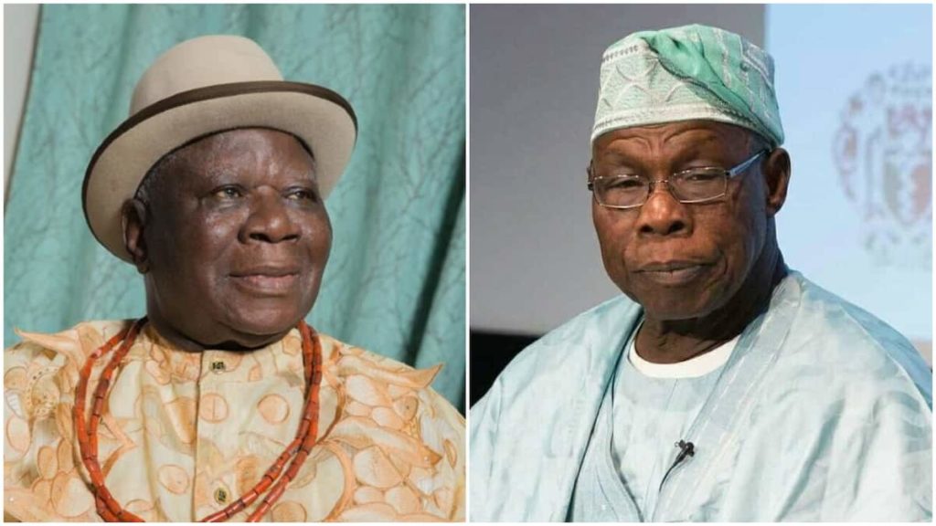 Niger Delta Oil Belongs To Nigeria, Obasanjo Hits Edwin Clark