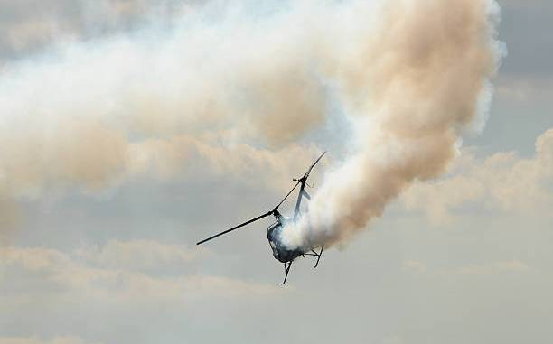 Police Helicopter Crashes In Bauchi