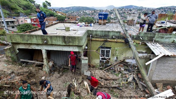 Dozens Reported Dead As landslides Hits Brazil