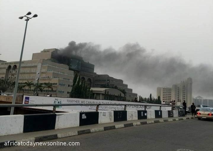 Fire Guts Ministry Of Finance Building In Abuja