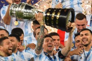 MESSI FINALLY WINS WITH ARGENTINA