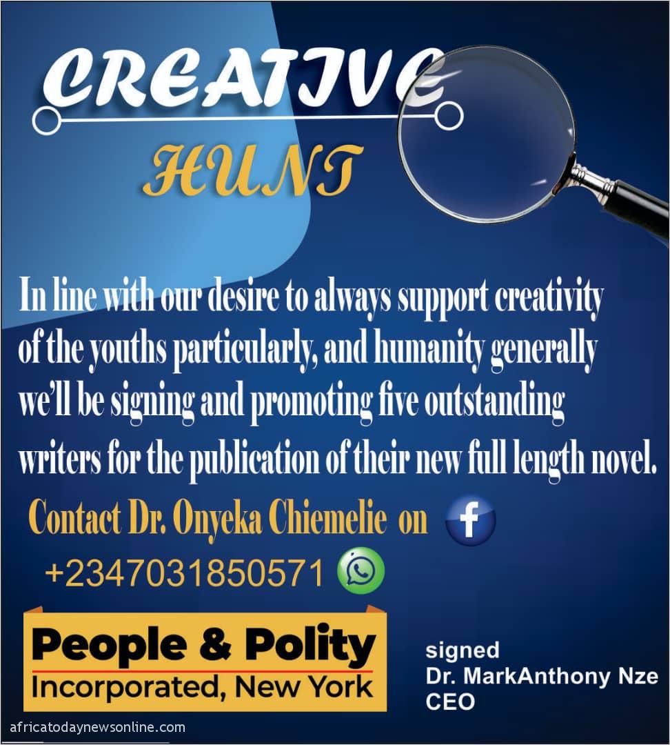 People And Polity Outfit Announce Launch Of Creative Hunt