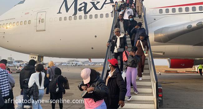 First Batch Of Nigerians From Ukraine Arrives Abuja