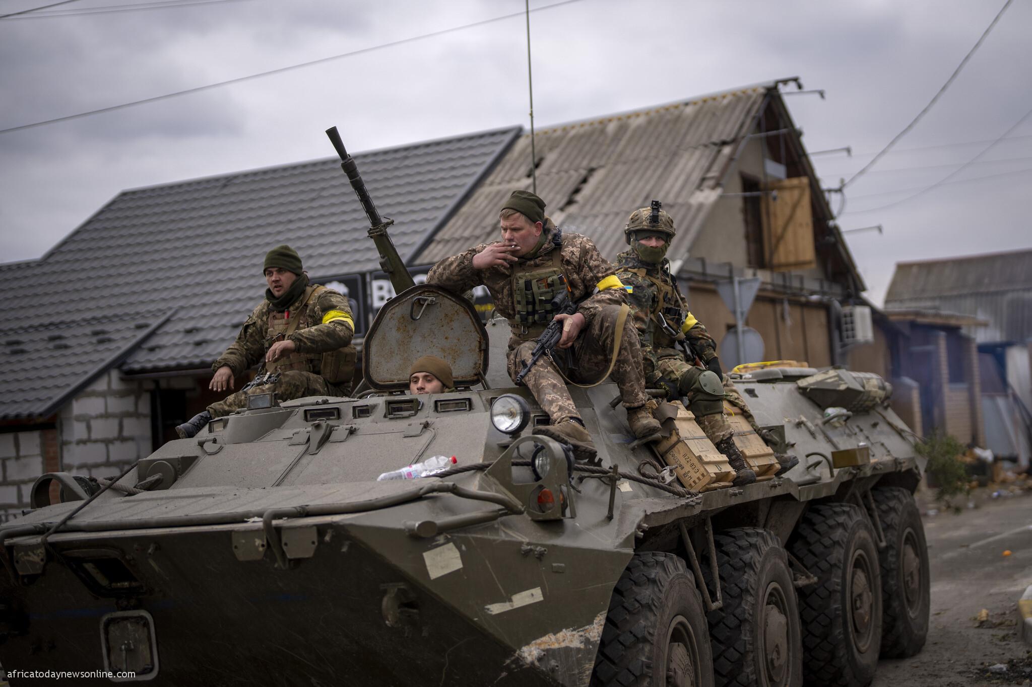 War Four Ukrainian Soldiers, 10 Others Killed In Sumy