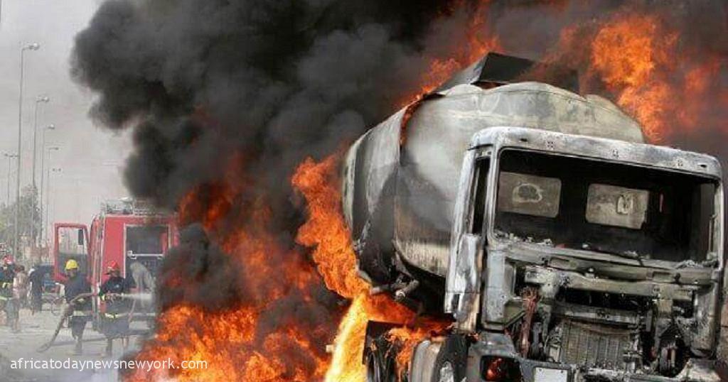 13 Rescued, Many Injured As Petrol Tanker Explodes In Delta