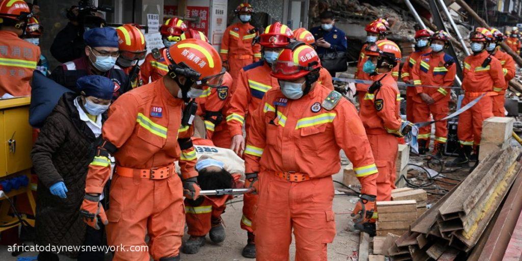 2 Confirmed Dead In Central China Building Collapse