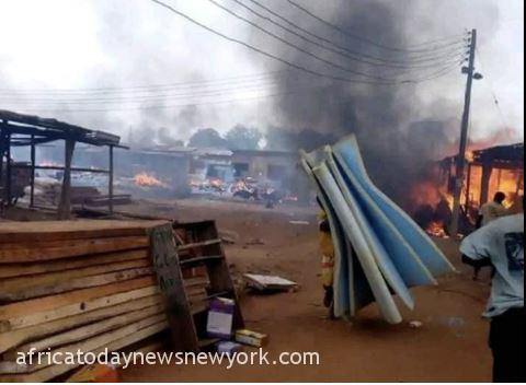 Okada Riders Go On Rampage, Set Houses On Fire In Abuja