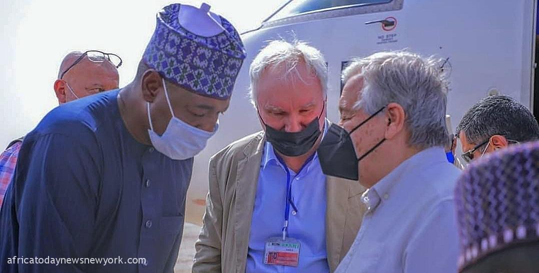 UN Secretary, Guterres Arrives Nigeria On 1st Official Visit