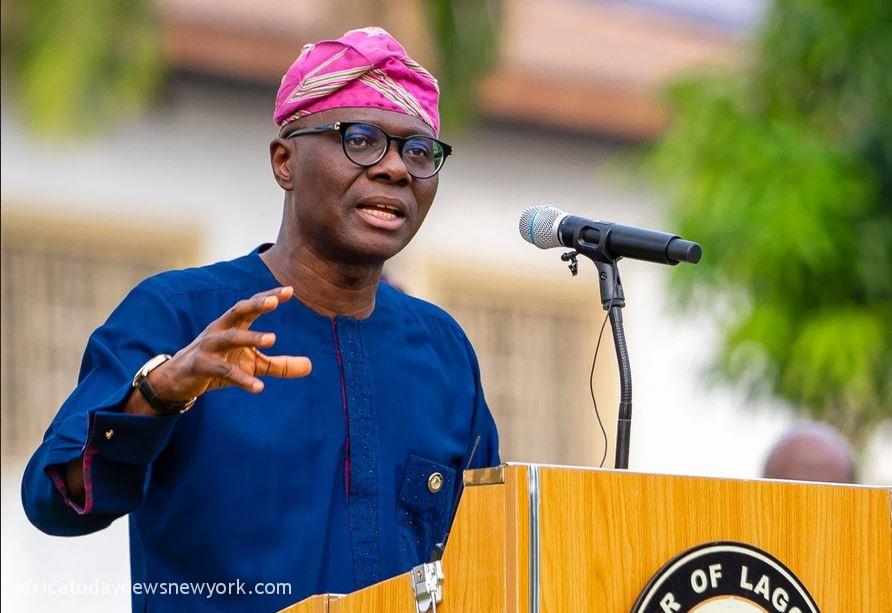 Lagos State Governor, Sanwo-Olu Submits Re-election Forms