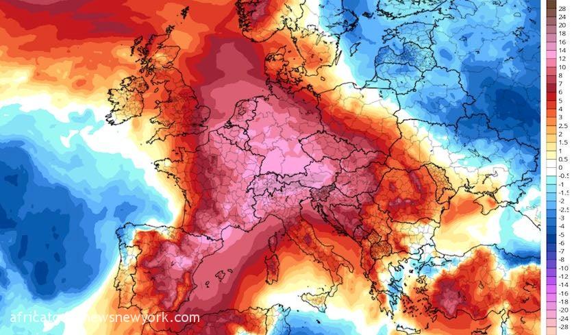 Europe Faces Suffocating Record-Breaking June Heatwave