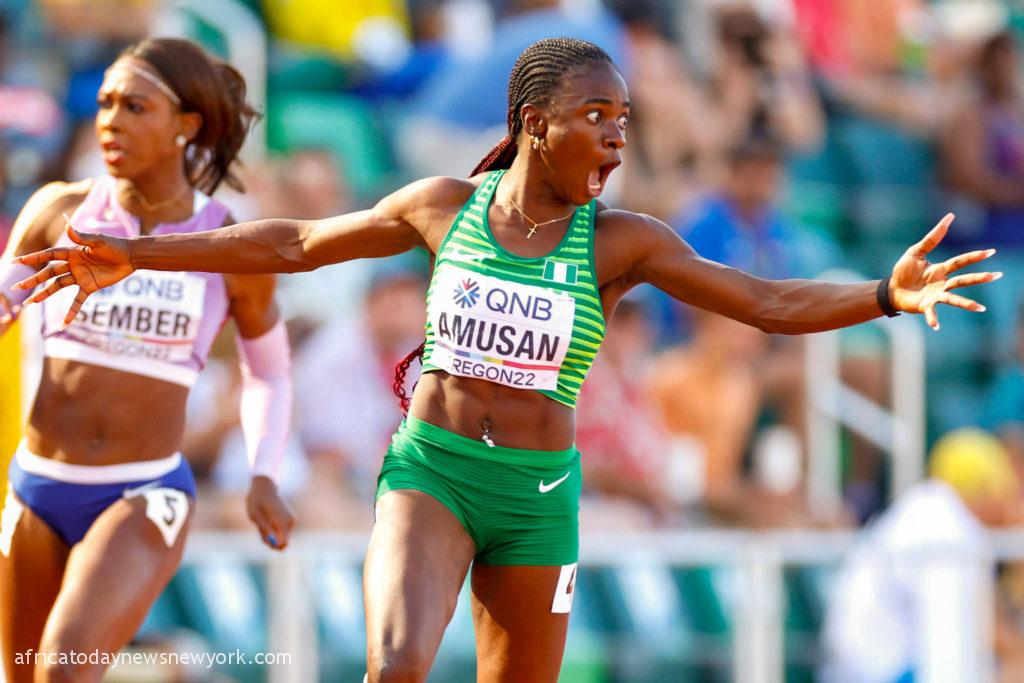World Record: Usain Bolt Congratulates Amusan's Performance