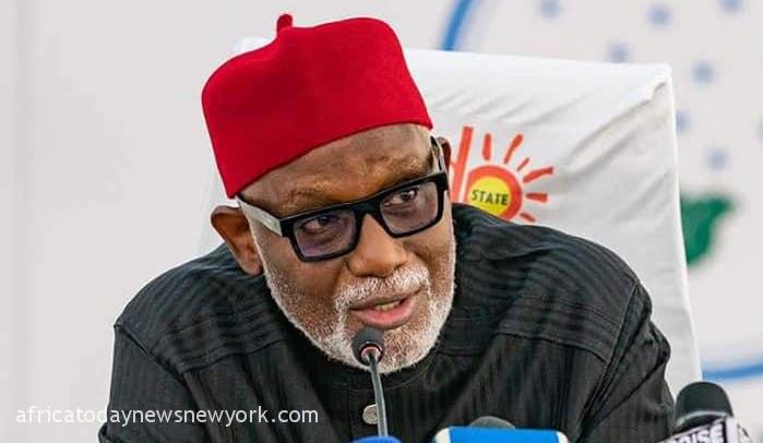 Terrorists Relocating To Southern Nigeria, Akeredolu Cries Out
