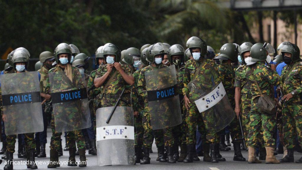 Troops Move Against Protesters In Sri Lanka, Demolish Camp