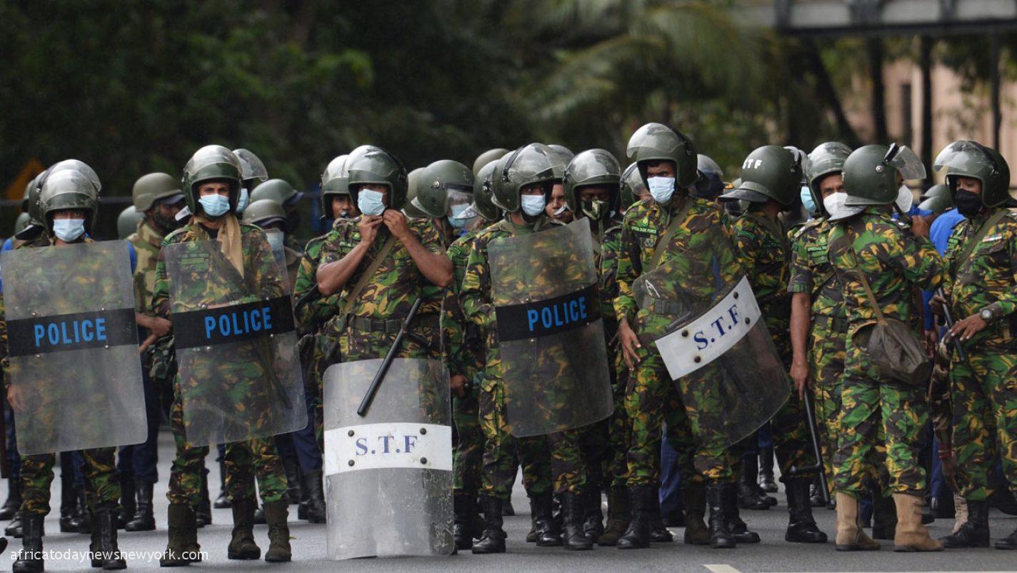 Troops Move Against Protesters In Sri Lanka, Demolish Camp