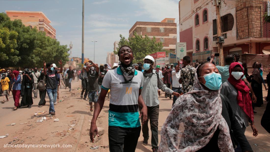 Thousands Protest Over Deadly Military Rule In Sudan
