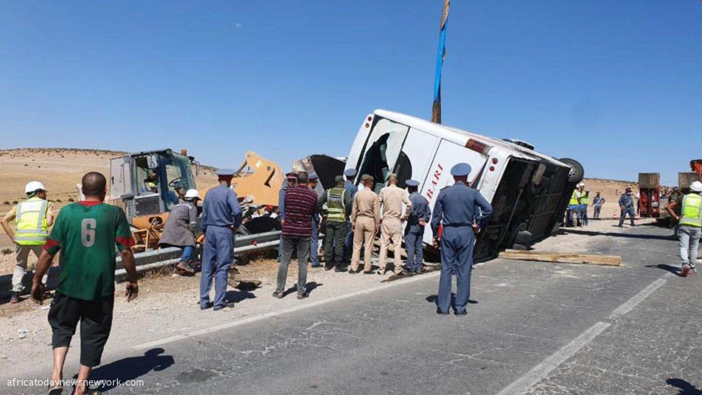 23 Dead, Scores Injured As Bus Crashes In Morocco