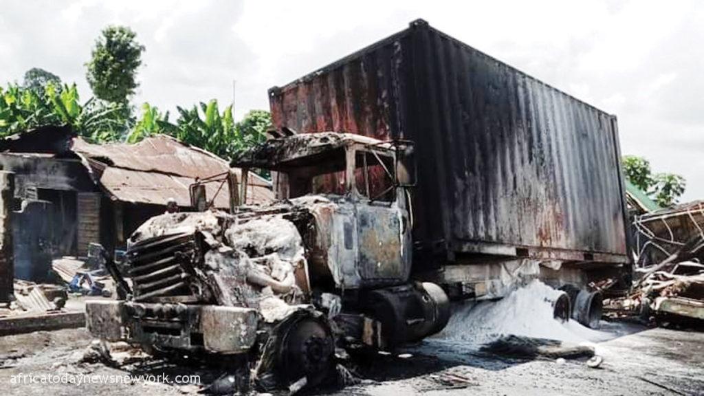 Agony As Six Die Following Fuel Tanker Explosion In Rivers
