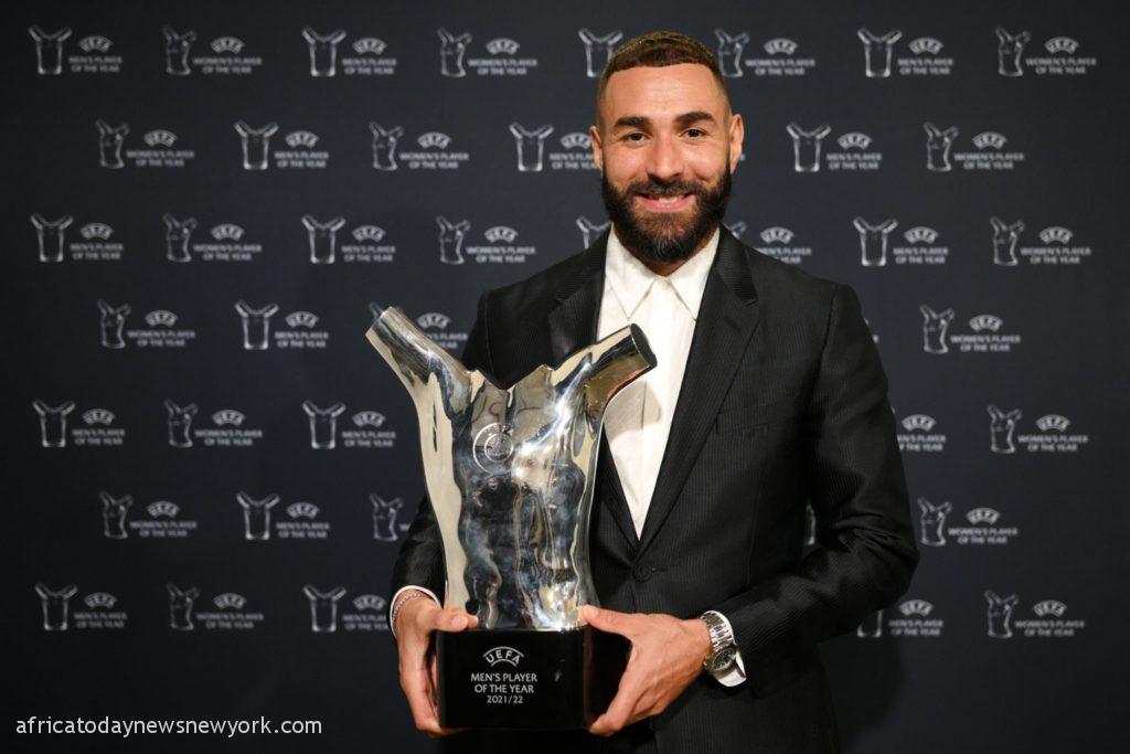 Benzema Announced Winner Of UEFA Player Of The Year