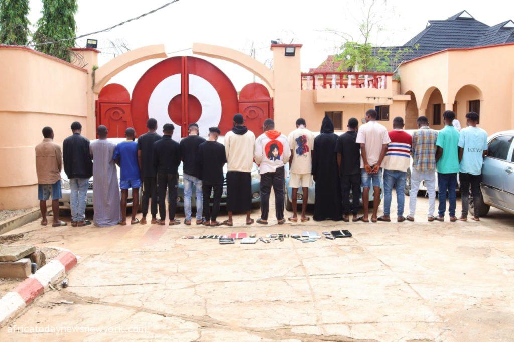 EFCC Nabs 18 Suspected Internet Fraudsters In Kogi