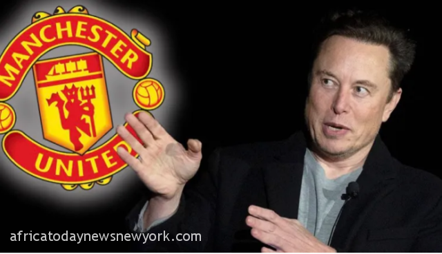 Elon Musk Hints At Intention To buy Manchester United