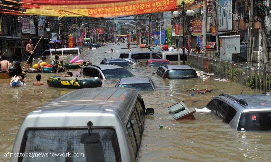 Four Killed As Flash Floods Hits China