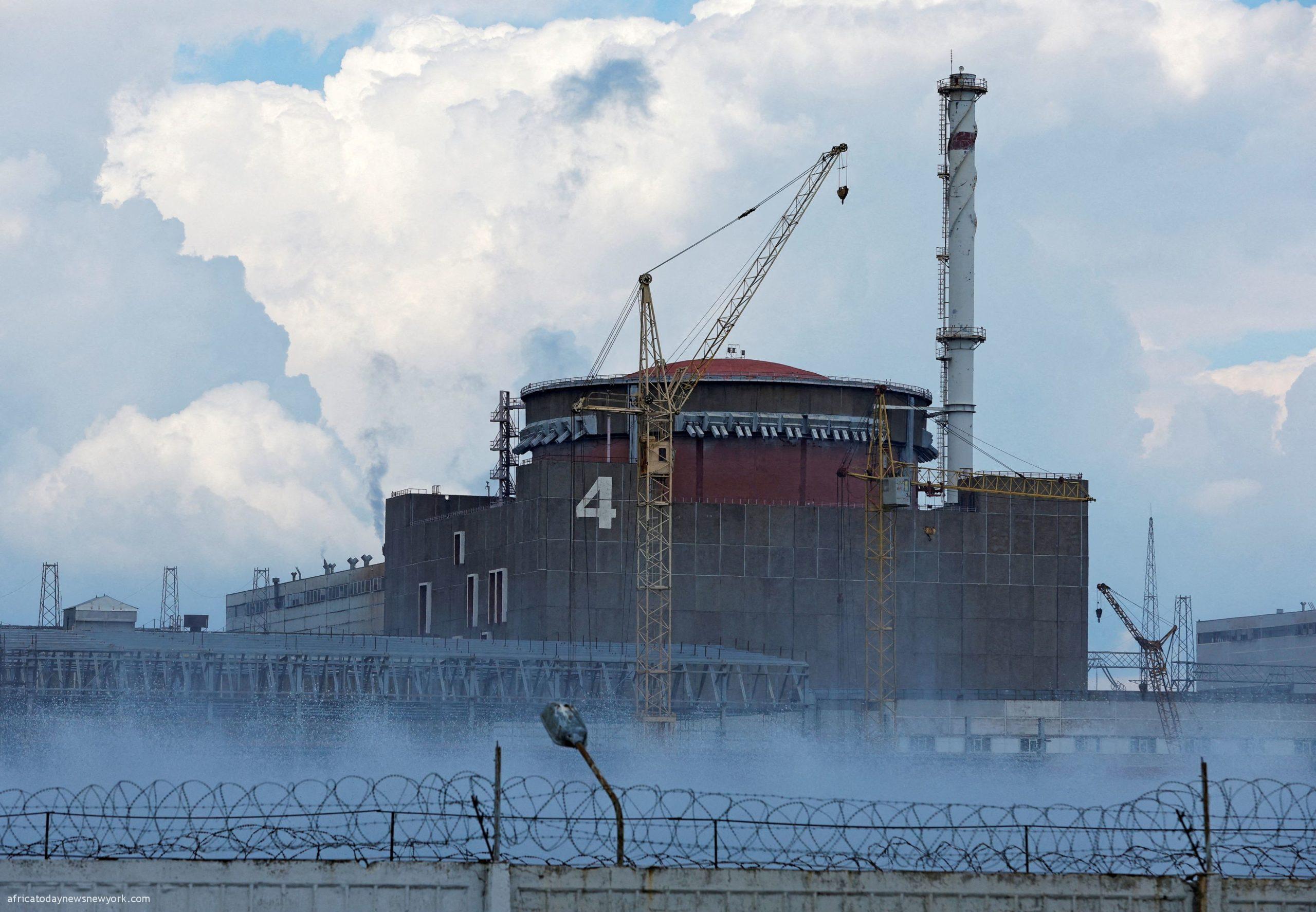 IAEA Visit Fresh Attack Hits Ukraine's Nuclear Plant