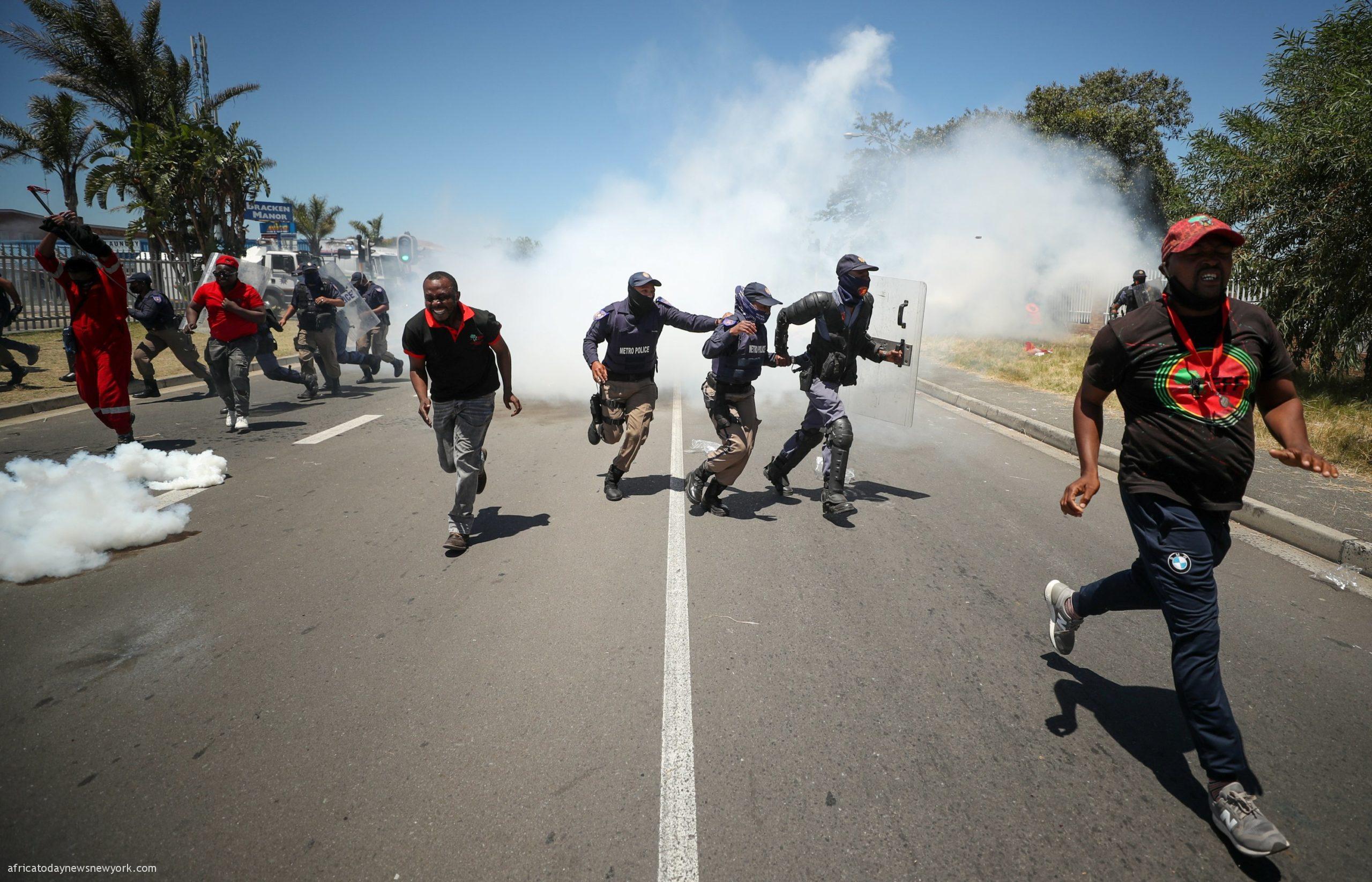Police Allegedly Kill Two Protesters In South Africa