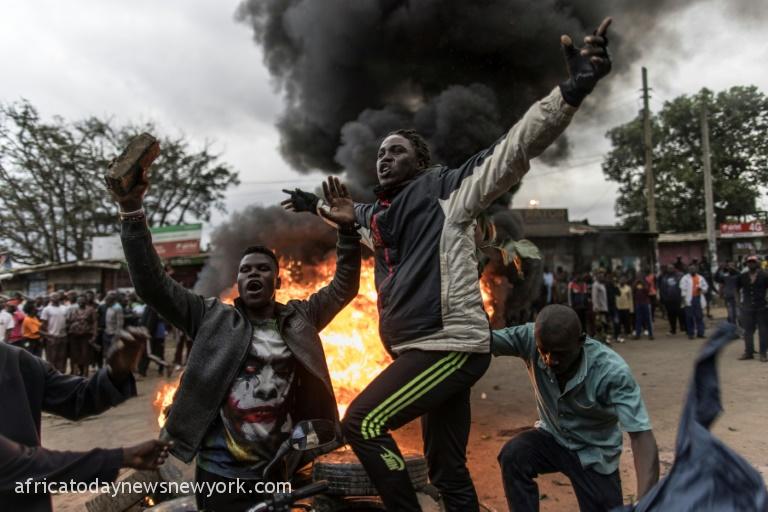 Violent Protests Breaks Out In Parts Of Kenya Over Election